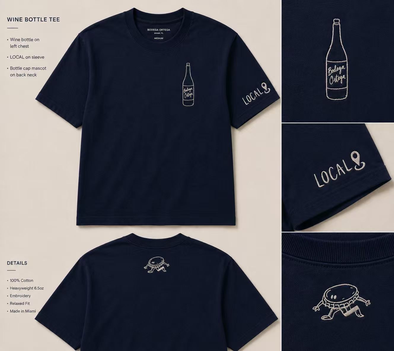 ABNT 270g T-shirt