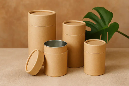 Paper cans packaging