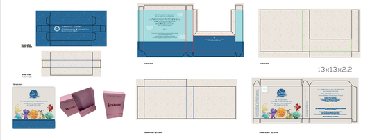 500pcs Double Base Box