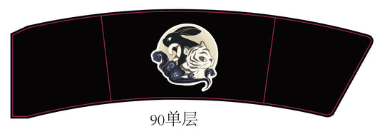 Black kraft paper Cup sleeve