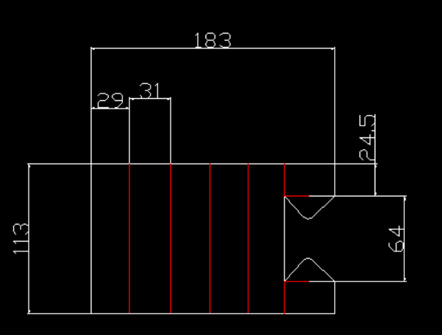 Custom corrugated insert